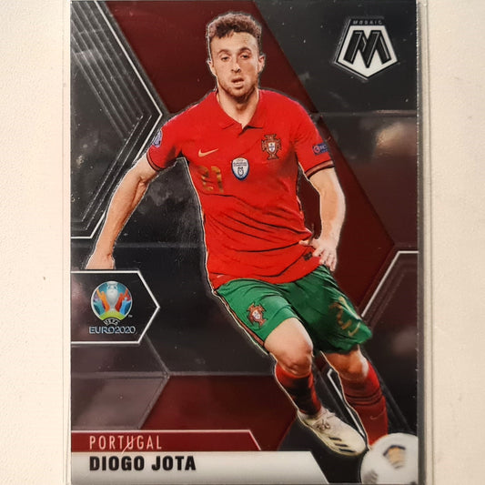 Diogo Jota 2021 euro 2020  Panini Mosaic #158 Soccer football Portugal Excellent sleeved