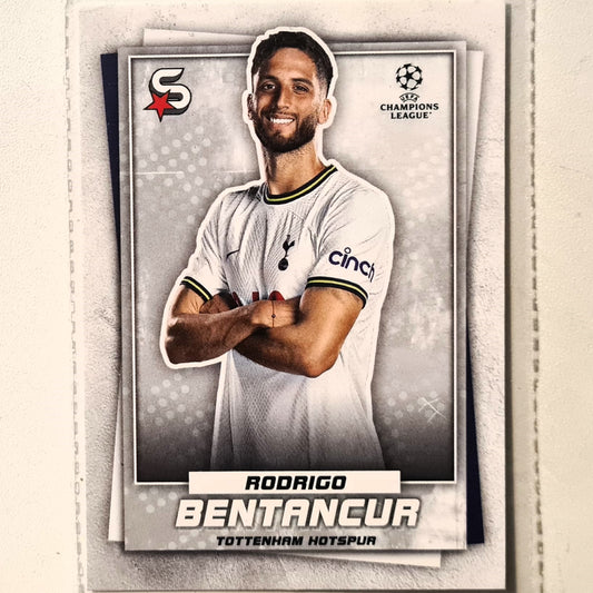 Rodrigo Bentancur 2023 Topps Soccer Stars #31 Soccer football Tottenham Excellent sleeved