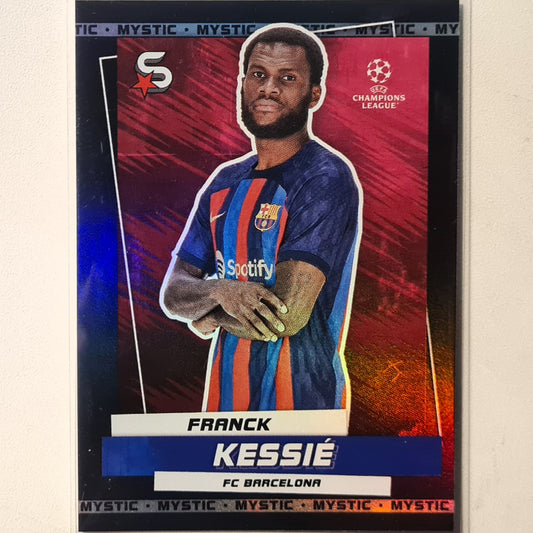 Franck Kessie 2023 Topps Soccer Stars Mystic #50 Soccer football Barcelona Excellent sleeved