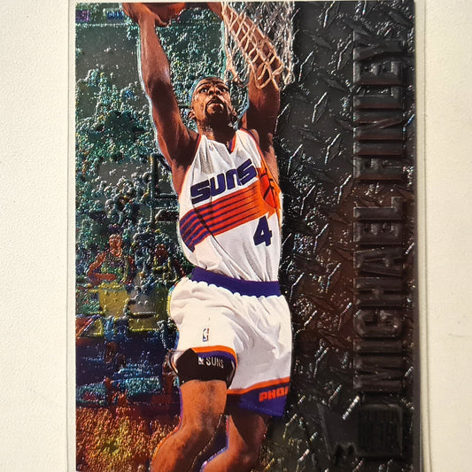 Michael Finley 1996 Fleer Metal 96-97  #76 NBA Basketball Phoenix Suns Excellent sleeved