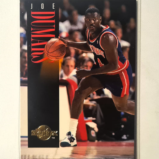 Joe Dumars 1994 Skybox #47 NBA Basketball Detroit Pistons Very good Sleeved
