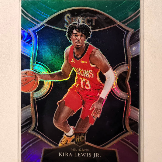 Kira Lewis Jr 2020-21 Panini Select concourse Rookie RC green purple prizm #73 NBA Basketball New Orleans Pelicans Excellent-Mint Sleeved