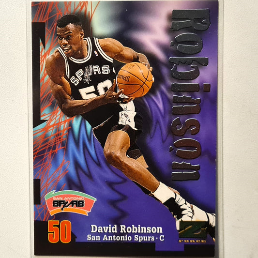 David Robinson 1997 Skybox Z-Force #50 NBA Basketball San Antonio Spurs Excellent sleeved