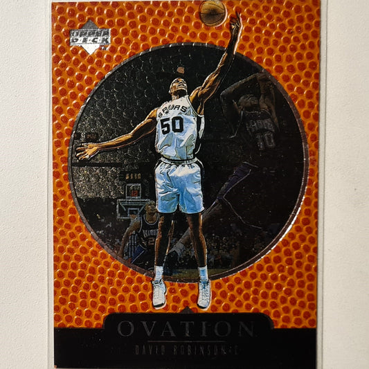 David Robinson 1998 Upper-Deck Ovation #60 NBA Basketball San Antonio Spurs Excellent sleeved