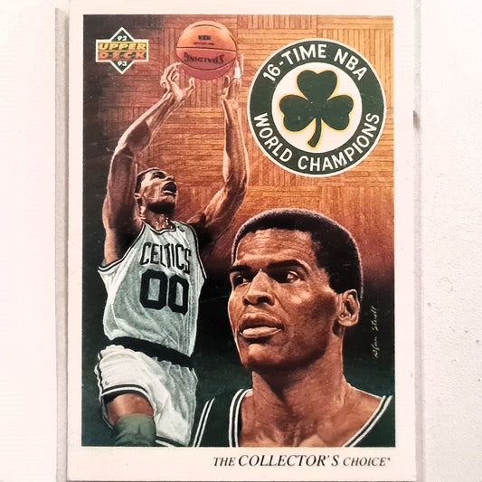 Robert Parish 1992 Upper-Deck Illustrated Alan Studt #39 NBA Basketball Boston Celtics Excellent sleeved