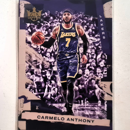 Carmelo Anthony 2021-22  Panini Court Kings #44 NBA Basketball LA Lakers Excellent sleeved