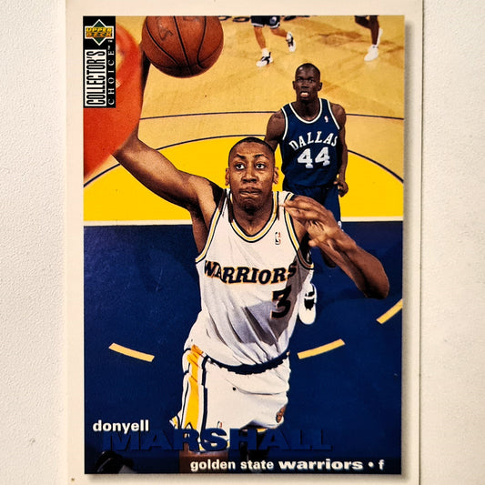 Donyell Marshall 1995 Upper-Deck #155 NBA Basketball Golden State Warriors excellent sleeved