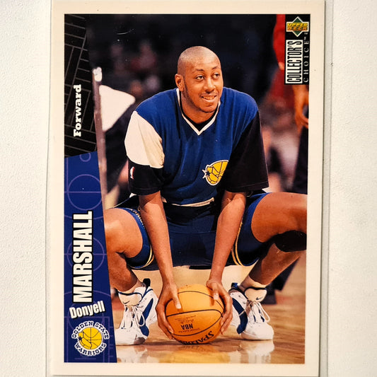 Donyell Marshall 1996 Upper-Deck #57 NBA Basketball Golden state Warriors excellent sleeved