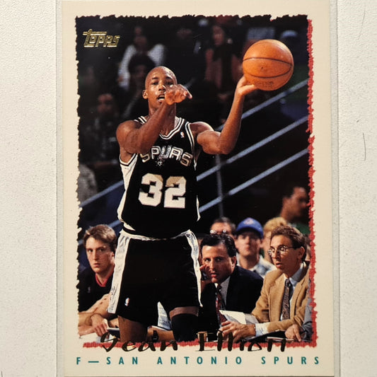 Sean Elliott 1994 Topps #180 NBA Basketball San Antonio Spurs Excellent sleeved