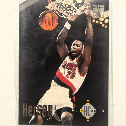 Jerome Hersey 1993 Topps Stadium Club High Court #171 NBA Basketball Portland Trail Blazers Very good sleeved
