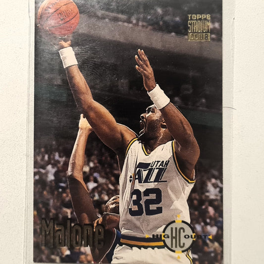 Karl Malone 1993 Topps Stadium Club High Court #174 NBA Basketball Utah Jazz Very good sleeved