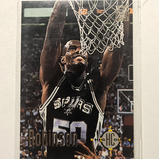 David Robinson 1993 Topps Stadium Club High Court #172 NBA Basketball San Antonio Spurs Very good sleeved