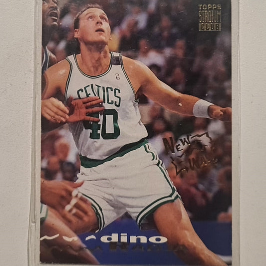 Dino Radja 1994 Topps Stadium Club 93-94 New Wave rookie RC #271 NBA Basketball Boston Celtics very good Sleeved