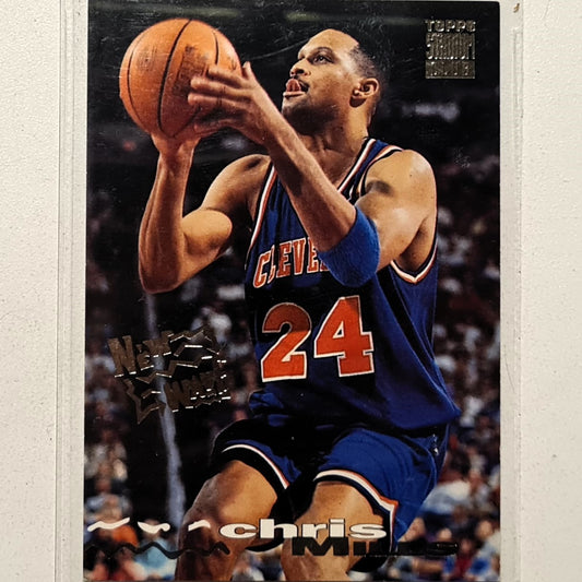 Chris Mills 1994 Topps Stadium Club 93-94 93 New Wave rookie RC #275 NBA Basketball Cleveland Cavaliers very good Sleeved