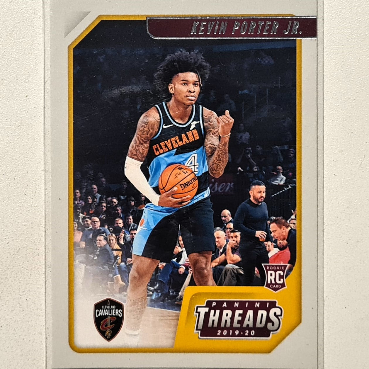 Kevin Porter Jr 2019-20 Panini Chronicles Threads Rookie RC #99 NBA Basketball Cleveland Cavaliers Excellent sleeved