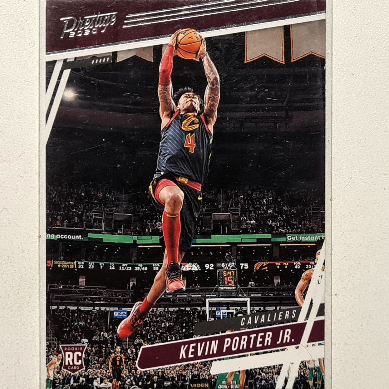 Kevin Porter Jr 2019-20 Panini Chronicles Prestige Rookie RC #63 NBA Basketball Cleveland Cavaliers Excellent sleeved