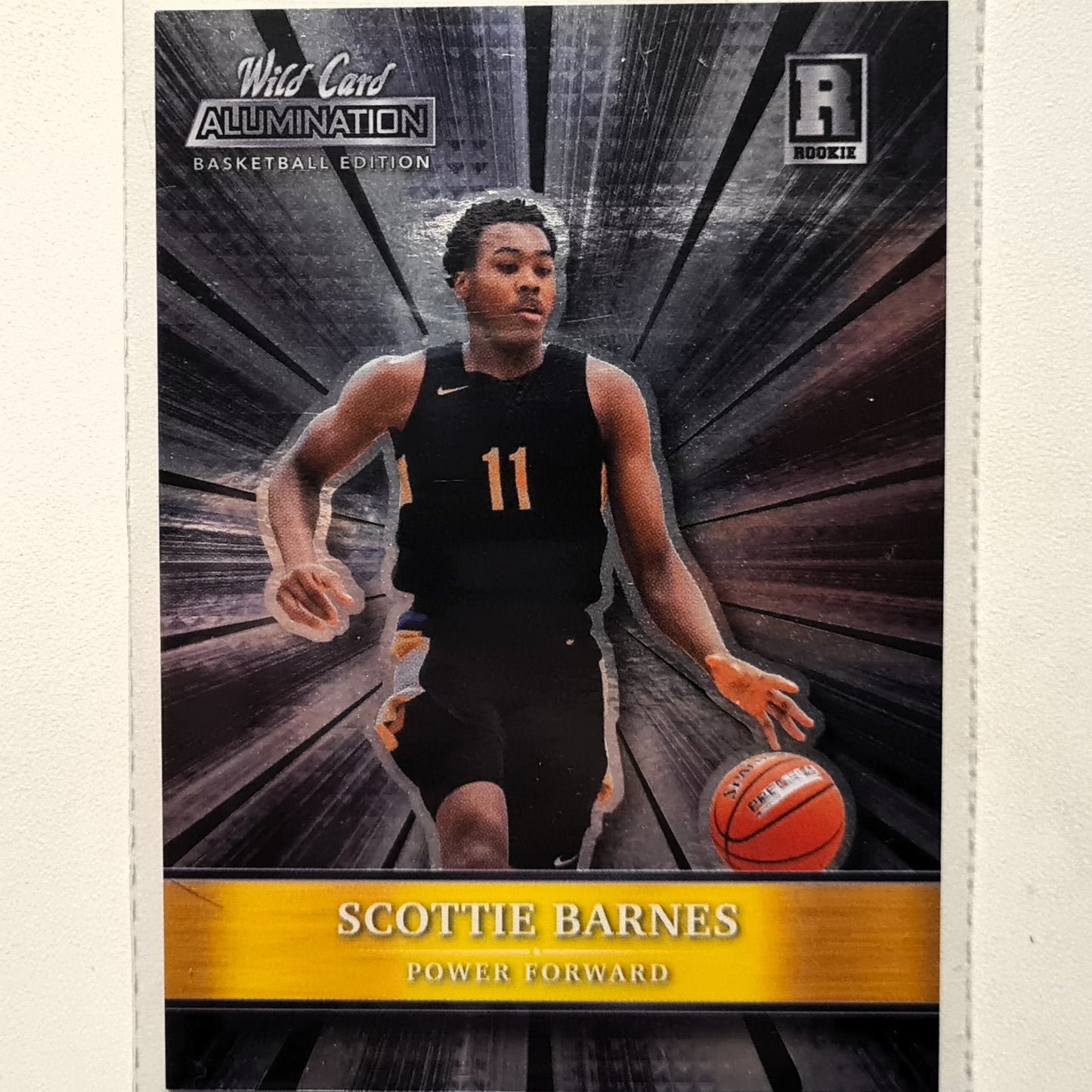 Scottie Barnes 2022 wild card Alumination  Rookie RC  BC-68 NBA Basketball  excellent/mint Sleeved