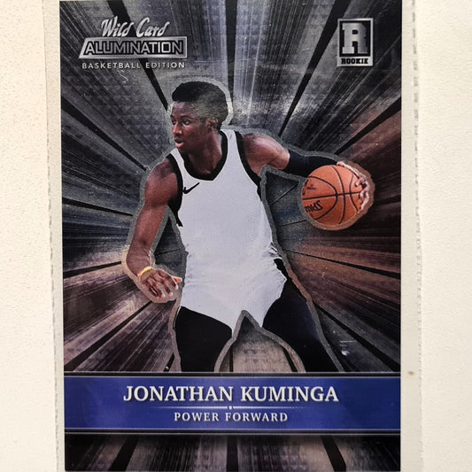 Jonathan Kuminga 2022 wild card Alumination  Rookie RC  ABC-4 NBA Basketball  excellent/mint Sleeved