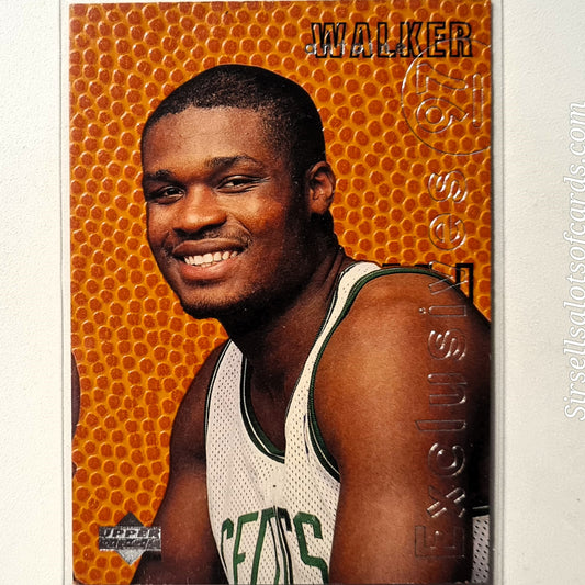 Antoine Walker 1997 Upper-Deck Rookie Exclusives RC R6 NBA Basketball Boston Celtics Superb example