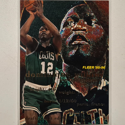 Dominique Wilkins 1995 Fleer 95-96 #13 NBA Basketball Boston Celtics excellent Sleeved