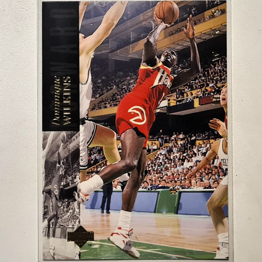 Dominique Wilkins 1994 Upper-Deck #155 NBA Basketball Atlanta Hawks excellent Sleeved