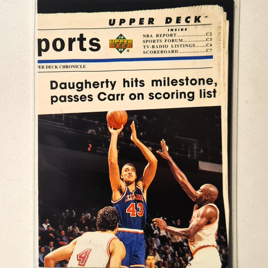 Brad Daugherty 1994 Upper-Deck  #203 NBA Basketball Cavalier Cavaliers Excellent Sleeved