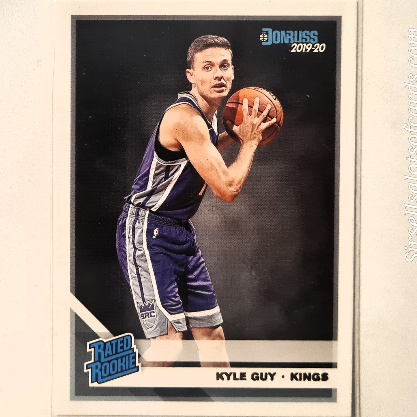 Kyle Guy 2019-20 Panini Donruss Rated Rookie RC  #245 NBA Basketball Sacramento Kings Excellent Sleeved