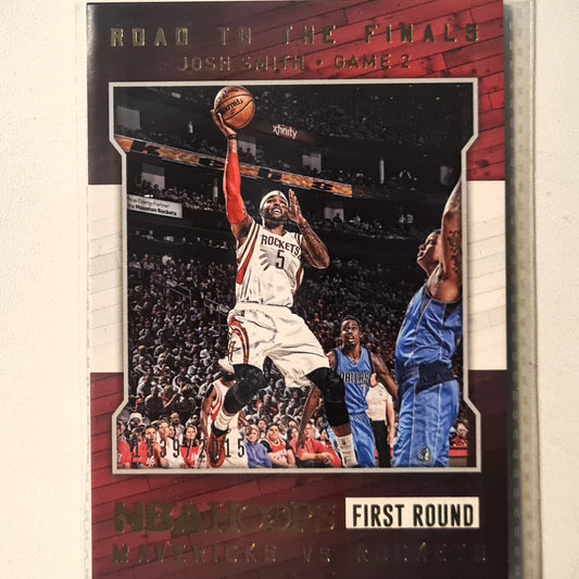 Josh Smith 2015-16 Panini Hoops road to the finals 1539/2015  #11 NBA Basketball Mavericks Rockets Excellent Sleeved
