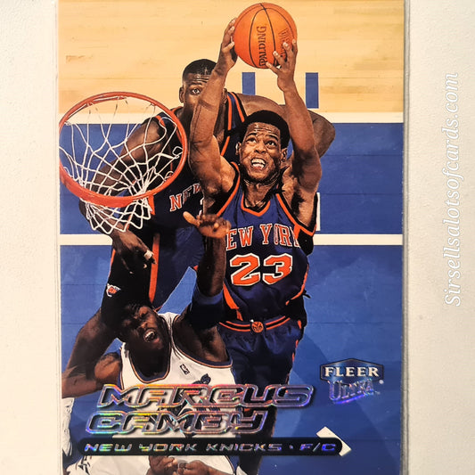 Marcus Camby 1999 Fleer Ultra #39 NBA Basketball New York Knicks Excellent Sleeved