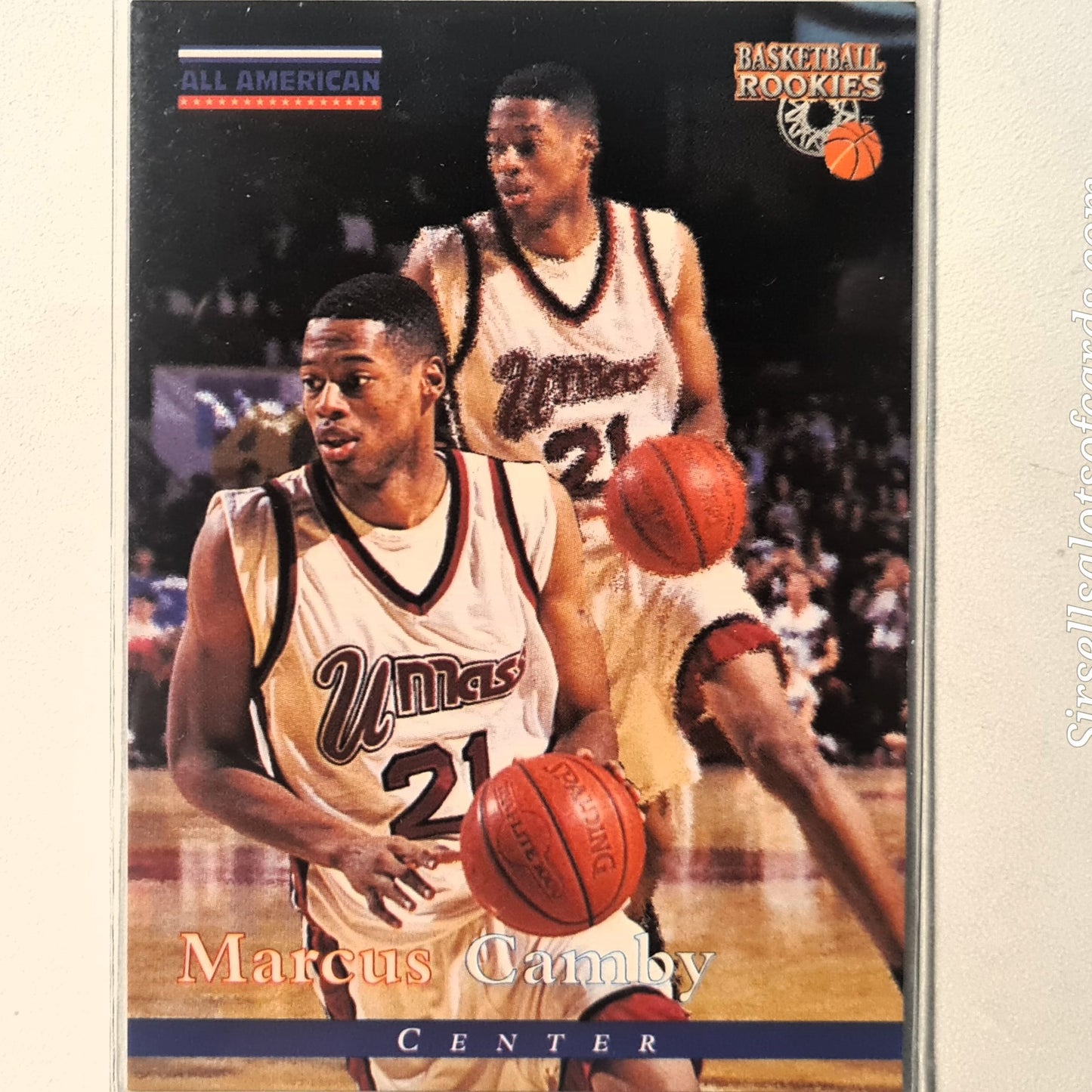 Marcus Camby 1996 Score Board basketball rookies ALL American RC #82 NBA Basketball Raptors Excellent Sleeved