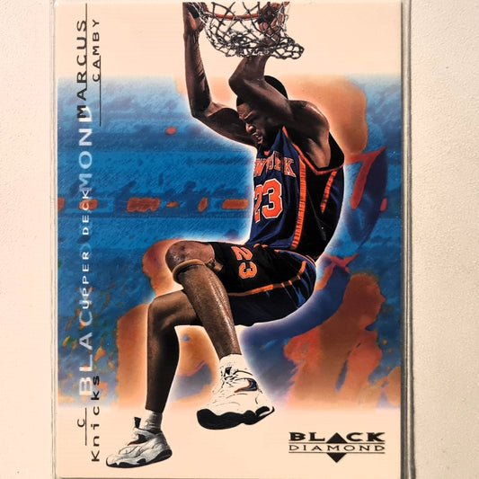 Marcus Camby 2001 Upper-Deck Black Diamond  #56 NBA Basketball New York Knicks Excellent Sleeved