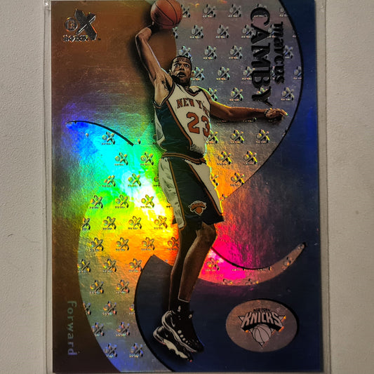 Marcus Camby 2000 Skybox EX #6 NBA Basketball New York Knicks excellent Sleeved
