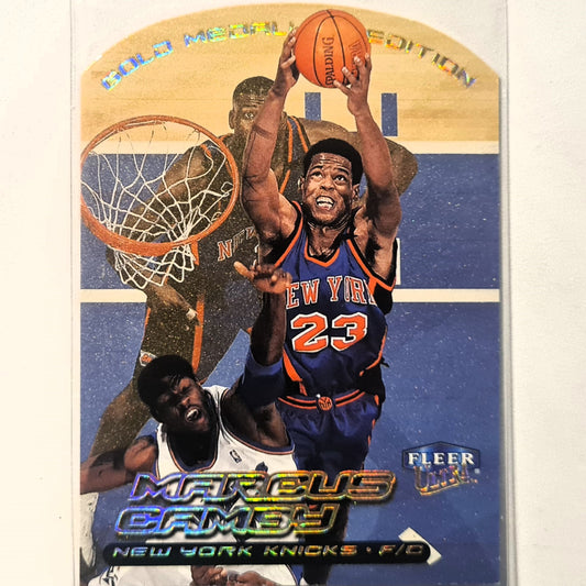 Marcus Camby 1999 Fleer Ultra Gold medallion edition #396 NBA Basketball New York Knicks excellent Sleeved