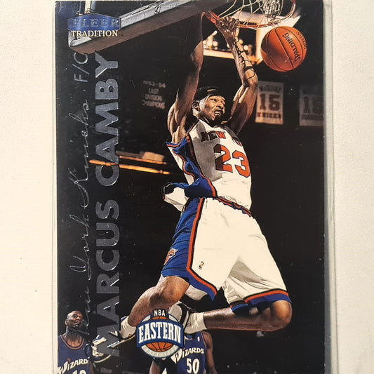 Marcus Camby 1999 Fleer Tradition 99-00 #56 NBA Basketball New York Knicks excellent Sleeved