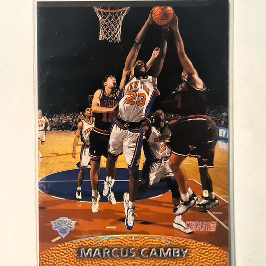 Marcus Camby 2000 Topps Stadium Club #66 NBA Basketball New York Knicks excellent Sleeved