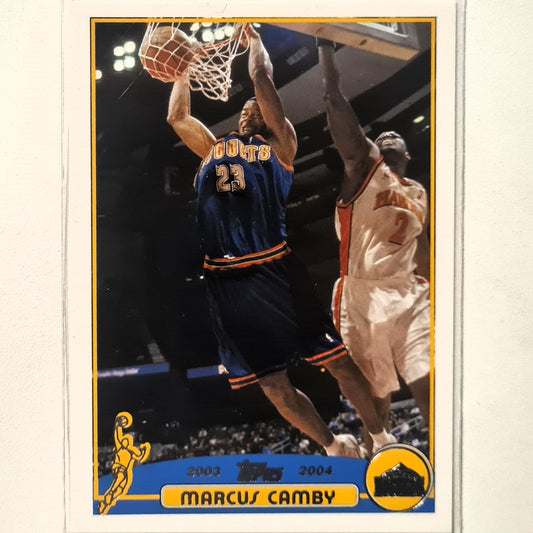 Marcus Camby 2003 Topps #53 NBA Basketball Denver Nuggets excellent Sleeved