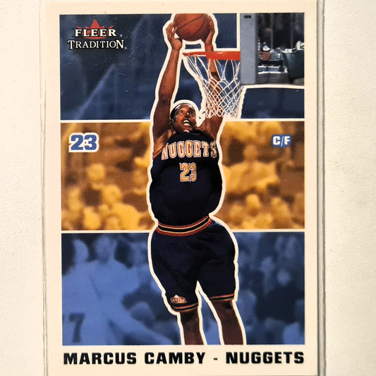 Marcus Camby 2003 Fleer Tradition #207 NBA Basketball Denver Nuggets excellent Sleeved