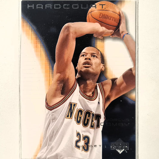 Marcus Camby 2003 Upper-Deck Hardcourt #17 NBA Basketball Denver Nuggets excellent Sleeved