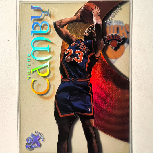 Marcus Camby 1999 Skybox Century eX #20 NBA Basketball New York Knicks good Sleeved