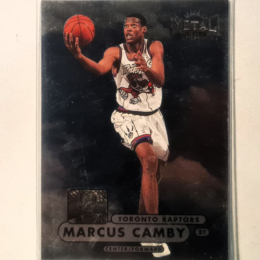 Marcus Camby 1998 Skybox Metal Universe #48 NBA Basketball Toronto Raptors excellent Sleeved