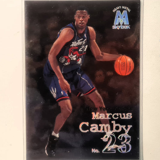 Marcus Camby 1999 Skybox Heavy Metal #104 NBA Basketball Toronto Raptors excellent Sleeved