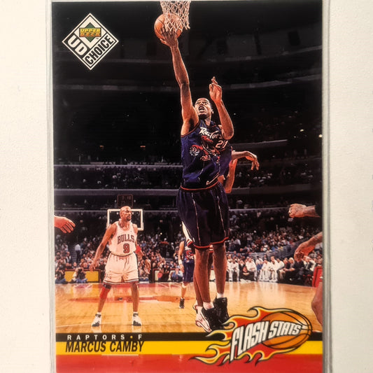 Marcus Camby 1998 Upper-Deck Flash Stats #181 NBA Basketball Toronto Raptors excellent Sleeved