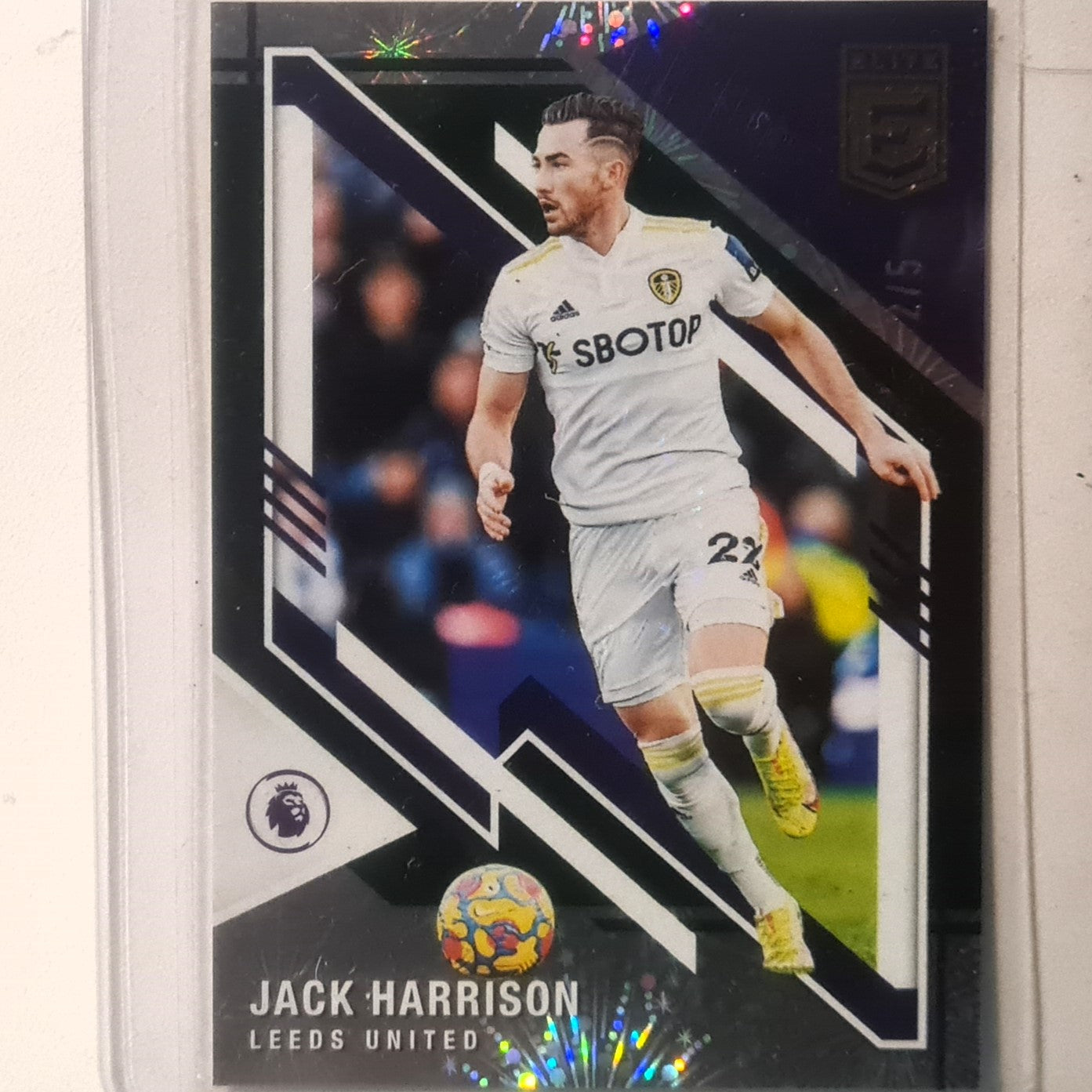 Jack Harrison 2021-22 Panini Donruss Elite Premier League fireworks 2/5  #72 Soccer Football excellent/mint Sleeved