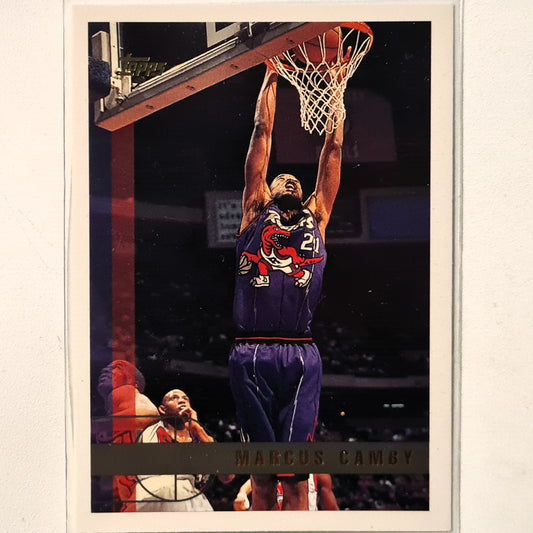 Marcus Camby 1997 Topps #207 NBA Basketball Toronto Raptors excellent Sleeved