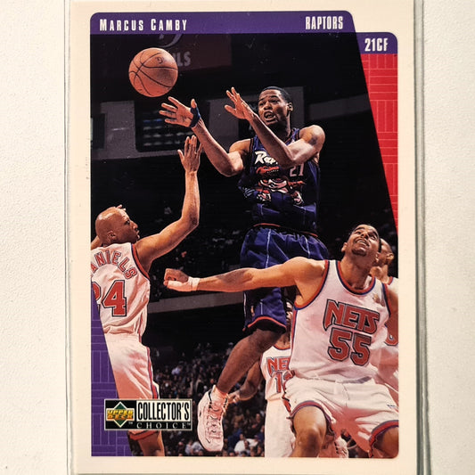 Marcus Camby 1997 Upper-Deck #140 NBA Basketball Toronto Raptors excellent Sleeved