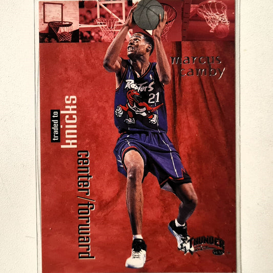 Marcus Camby 1998 Skybox Thunder #60 NBA Basketball Toronto Raptors excellent Sleeved