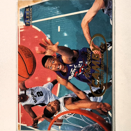 Marcus Camby 1998 Fleer Tradition 98-99 #11 NBA Basketball Toronto Raptors excellent Sleeved
