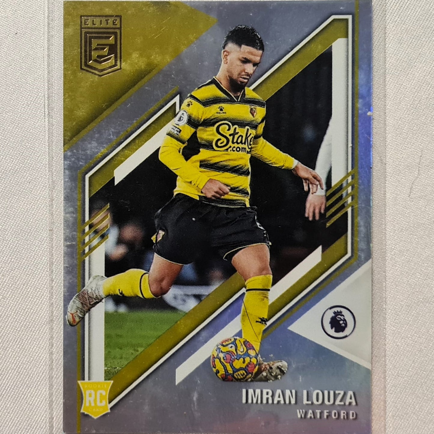 Imran Louza 2021-22 Panini Donruss Elite Premier League Rookie RC #199 Soccer Football Watford excellent/mint Sleeved