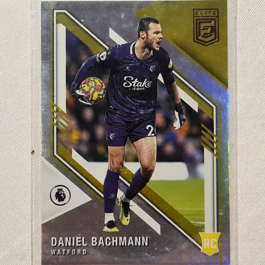 Daniel Bachmann 2021-22 Panini Donruss Elite Premier League Rookie RC #156 Soccer Football Watford excellent/mint Sleeved