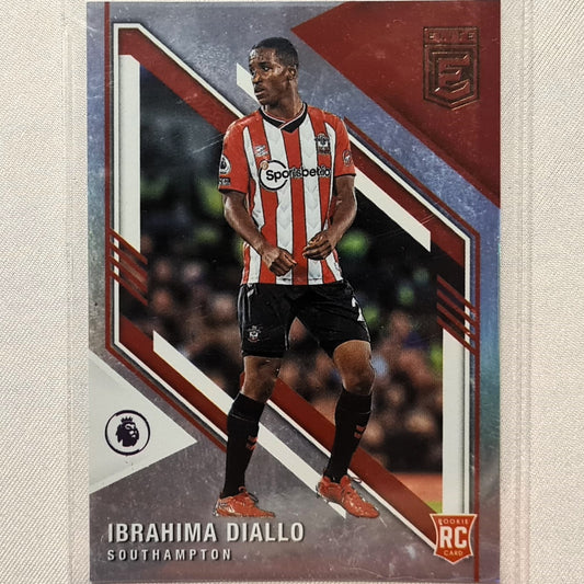 Ibrahima Diallo 2021-22 Panini Donruss Elite Premier League Rookie RC #133 Soccer Football Southampton excellent/mint Sleeved